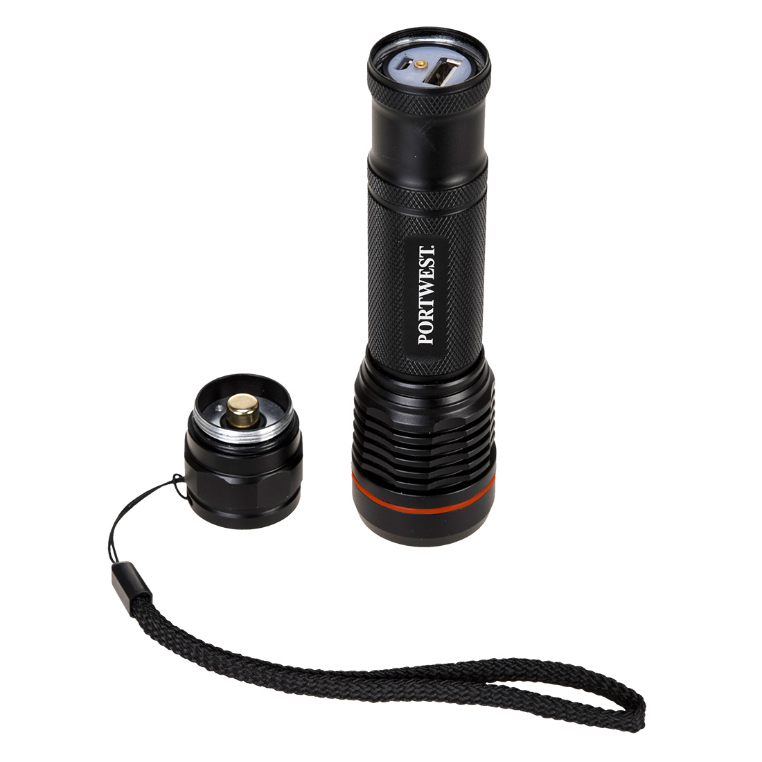 PA75 Portwest® USB Rechargeable Flashlight
